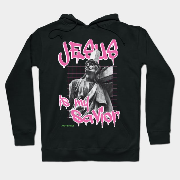 Jesus is my savior Hoodie by Crave creative